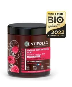 Masque soin brillance intense 3en1 BIO, 250&nbsp;ml